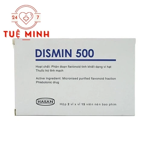 Dismin 500 - Thuốc điều trị suy tĩnh mạch hiệu quả