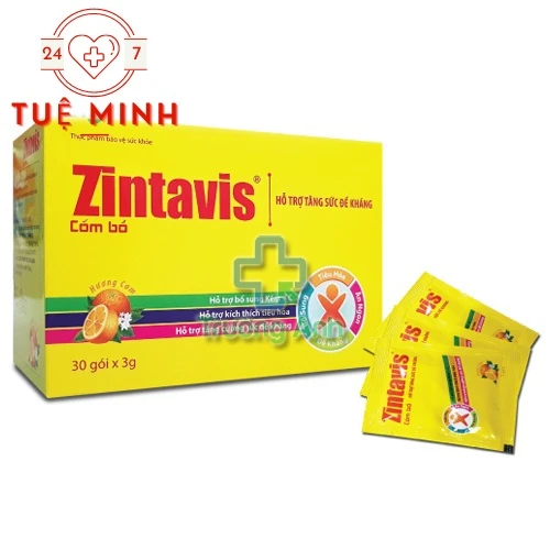 Zintavis - Hỗ trợ bổ sung kẽm và vitamin C hiệu quả