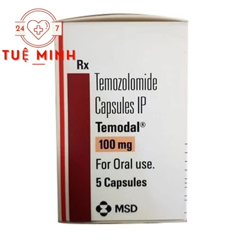 Temodal 100mg - Thuốc điều trị ung thư não hiệu quả