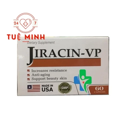 jiracin vp - Giúp tăng cường sức đề kháng và làm đẹp da hiệu quả