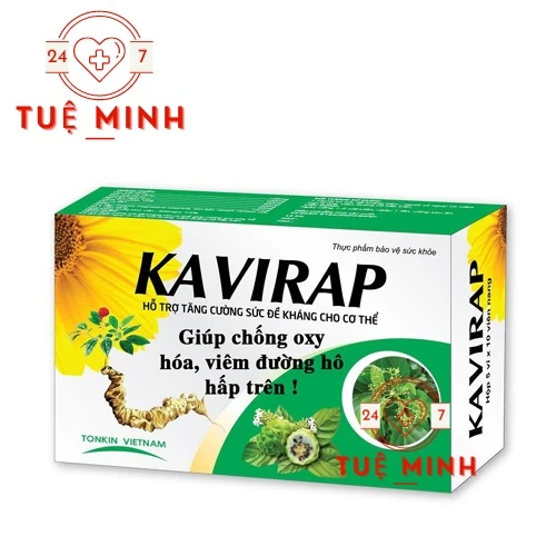 Kavirap - Hỗ trợ tăng cường sức đề kháng hiệu quả
