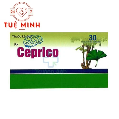 Ceprico - Hỗ trợ cải thiện tuần hoàn não hiệu quả