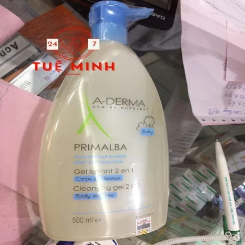 A-derma primalba gentle cleansing water 500ml