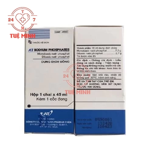 A.T Sodium Phosphates 45ml - Thuốc điều trị táo bón hiệu quả