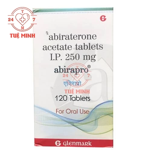 Abirapro 250mg - Thuốc điều trị ung thư tuyến tiền liệt của Pakistan