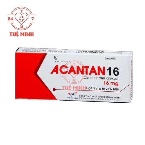 Acantan 16 - Thuốc điều trị tăng huyết áp hiệu quả