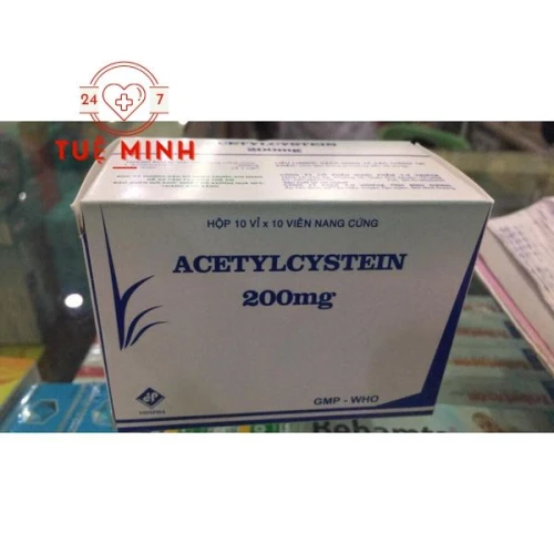 Acetylcystein 200mg vidipharm