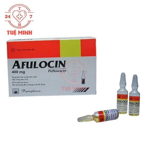 Afulocin 400mg Pymepharco - Thuốc tiêm điều trị nhiễm khuẩn hiệu quả 