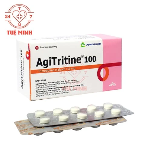 AgiTritine 100 Agimexpharm - Thuốc giảm đau và điều trị liệt ruột