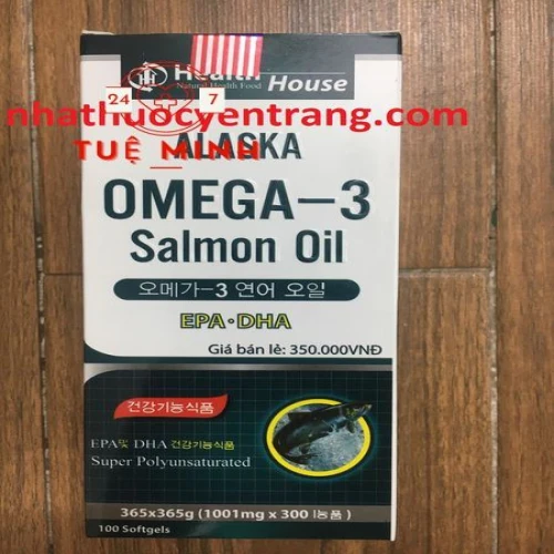 Alaska omega - 3 salmon oil