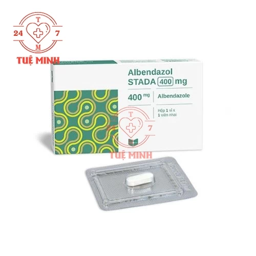 Albendazole Stella 400mg - Thuốc điều trị giun sán, kí sinh trùng 