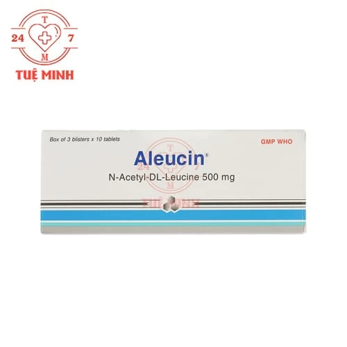 Aleucin 500mg Bidiphar (viên) - Thuốc điều trị chóng mặt