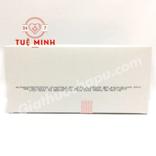 Alpha chymotrypsin dược liệu 50 vỉ