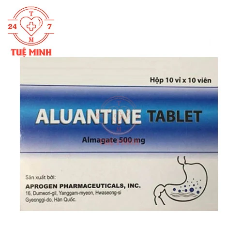 Aluantine Tablet 500mg Aprogen - Thuốc điều trị viêm loét dạ dày hiệu quả