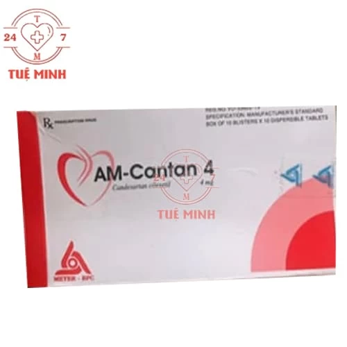 Am-cantan 4 - Candesartan 4mg Meyer