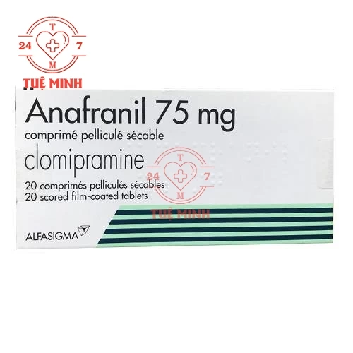 Anafranil 75mg - Thuốc điều trị bệnh trầm cảm hiệu quả 