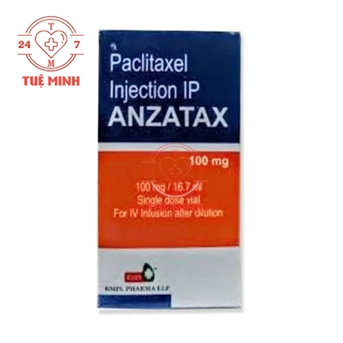 Anzatax 100mg/16,7ml - Thuốc điều trị ung thư hiệu quả của Australia