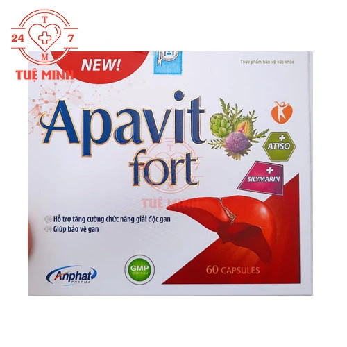 Apavit Fort An Phát - Tăng cường chức năng gan, giúp giải độc gan hiệu quả