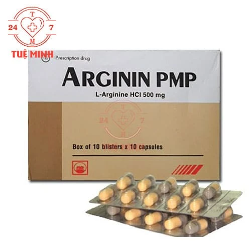 Arginin PMP 500mg - Thuốc điều trị suy giảm chức năng gan hiệu quả