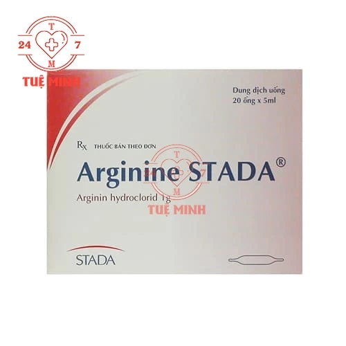 Arginine Stada - Thuốc điều trị rối loạn chức năng gan, tăng amoniac huyết