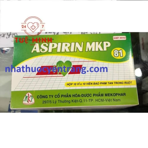 Aspirin 81mg mekophar