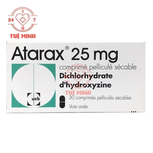 Atarax 25mg - Thuốc giảm căng thẳng thần kinh hiệu quả