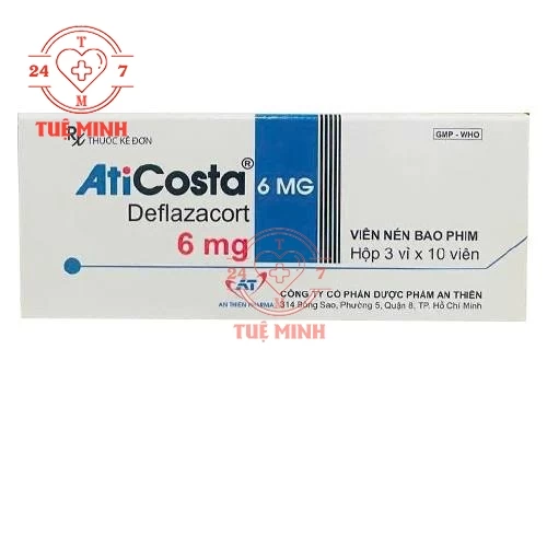 Aticosta 6 mg - Deflazacort 6mg An Thiên