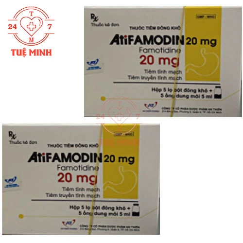AtiFamodin 20mg - Thuốc điều trị viêm loét dạ dày của DP An Thiên