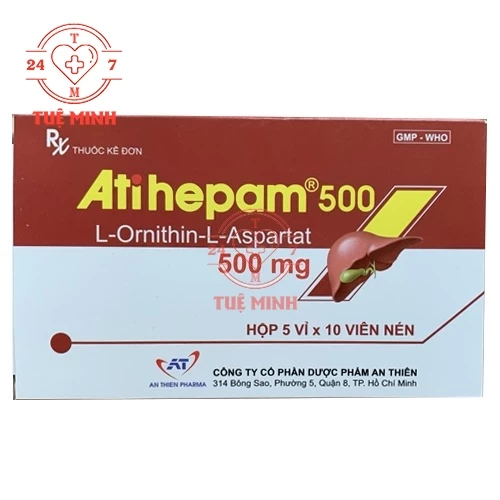 Atihepam 500mg