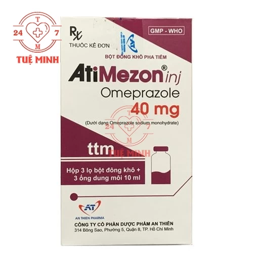 Atimezon inj - Thuốc điều trị viêm loét dạ dày, tá tràng của An Thiên