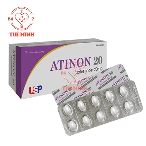 Atinon 20 - Isotretinoin 20mg US PHARMA USA