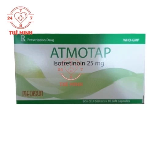 Atmotap Isotretinoin 25mg - MeDiSun