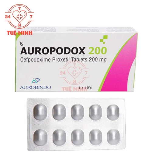 Auropodox 200 Aurobindo - Thuốc điều trị nhiễm khuẩn hiệu quả đường uống