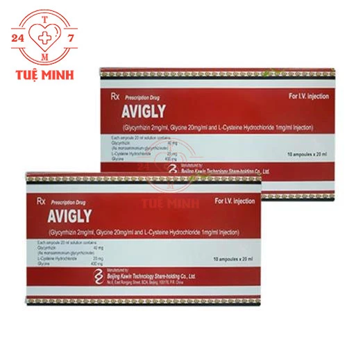 Avigly Kawin - Thuốc tiêm điều trị viêm gan mạn tính hiệu quả