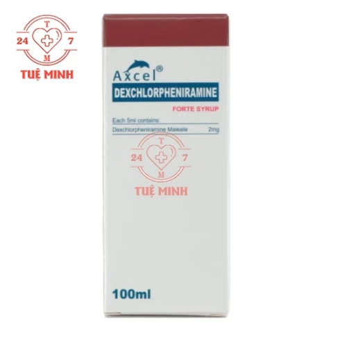 Axcel Dexchlorpheniramine Forte Syrup - Dexclorpheniramin 2mg/5ml Kotra Pharma