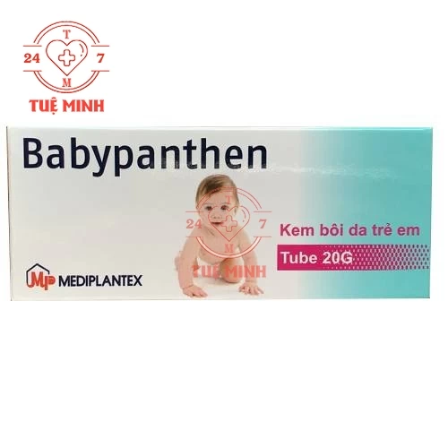 Babypanthen 20g - Thuốc điều trị viêm da, chàm ngứa, hăm da ở bé