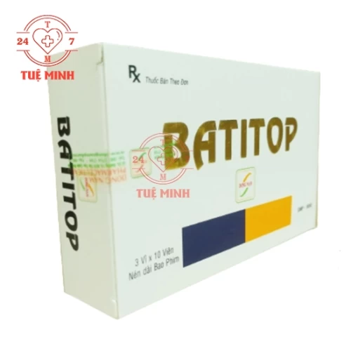Batitop - Clarithromycin 500mg Đông Nam Pharma