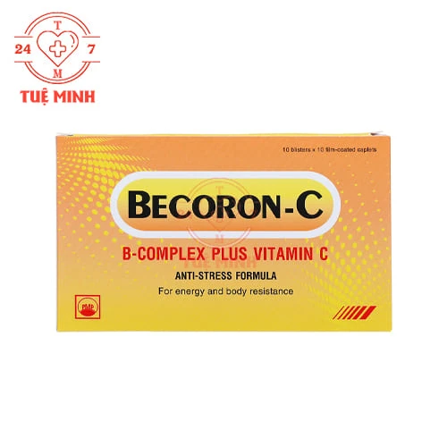 Becoron-C Pymepharco - Giúp tăng cường sức đề kháng