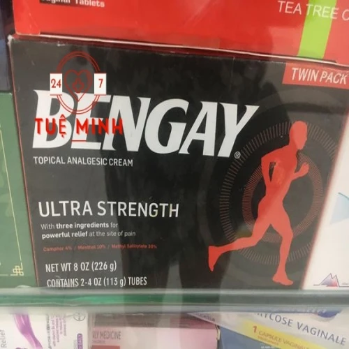 Bengay ultra strength (2 tuýp x 113g)