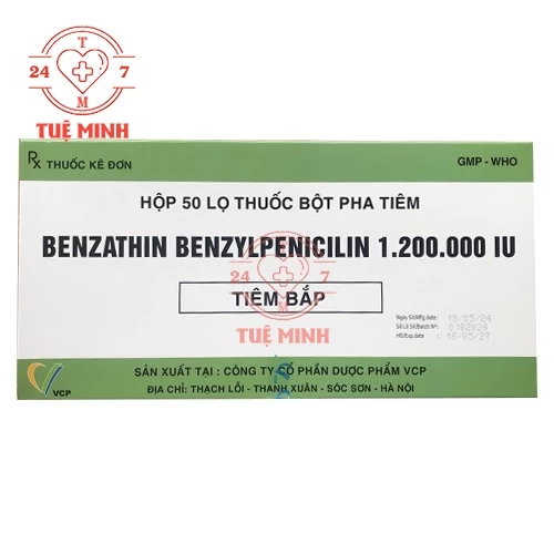 Benzathin benzylpenicilin 1.200.000 iu