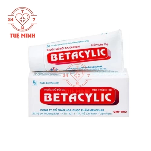 Betacylic Mekophar - Thuốc điều trị bệnh da liễu hiệu quả