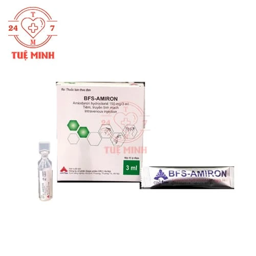 BFS-Amiron 150mg/3ml CPC1HN - Thuốc điều trị loạn nhịp nhĩ