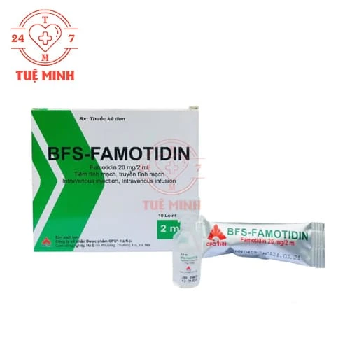 BFS-Famotidin 20mg/2ml CPC1HN - Thuốc điều trị trào ngược dạ dày - thực quản