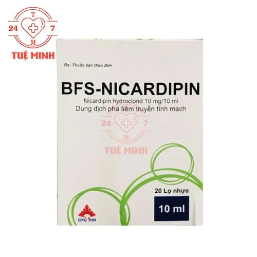 BFS-Nicardipin 10mg/10ml CPC1HN - Thuốc điều trị tăng huyết áp