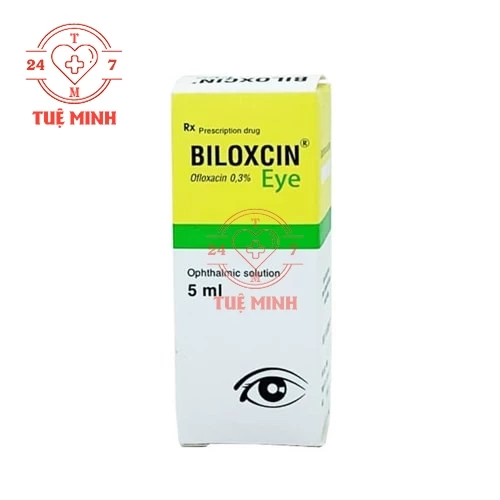 Biloxcin Eye 5ml Bidiphar - Thuốc điều trị viêm mắt