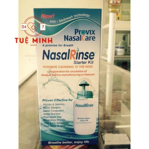 Bình rửa mũi nasal rinse