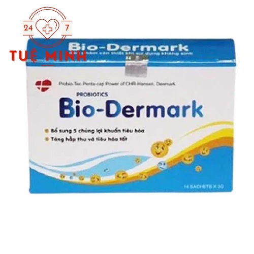 Bio-Dermark (gói) - Hỗ trợ điều trị rối loạn tiêu hóa hiệu quả