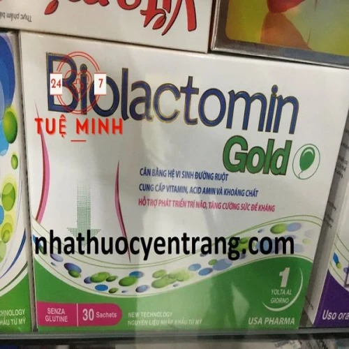 Biolactomin gold xanh