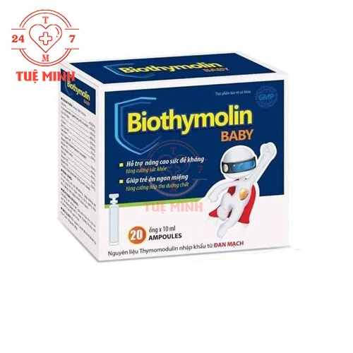 Biothymolin Baby - Bổ sung vitamin và khoáng chất, hỗ trợ nâng cao sức đề kháng