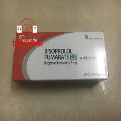 Bisoprolol fumarate 2.5 mg